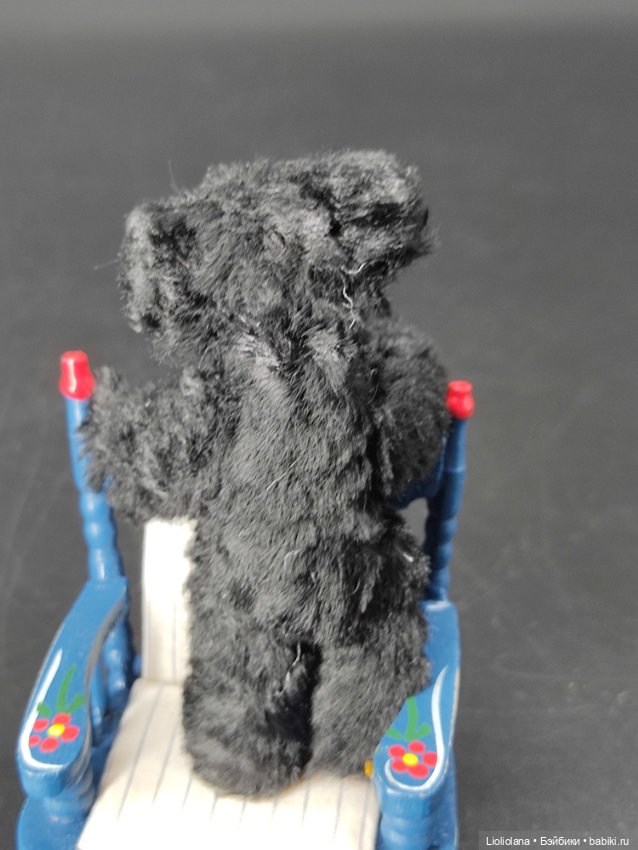 Мишка Эбони от Little Gem Teddy Bear. 8 см (фото 4)