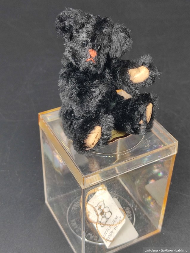 Мишка Эбони от Little Gem Teddy Bear. 8 см (фото 8)