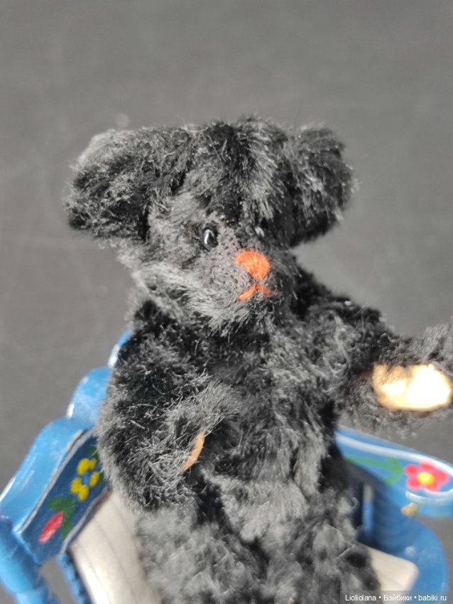 Мишка Эбони от Little Gem Teddy Bear. 8 см (фото 7)