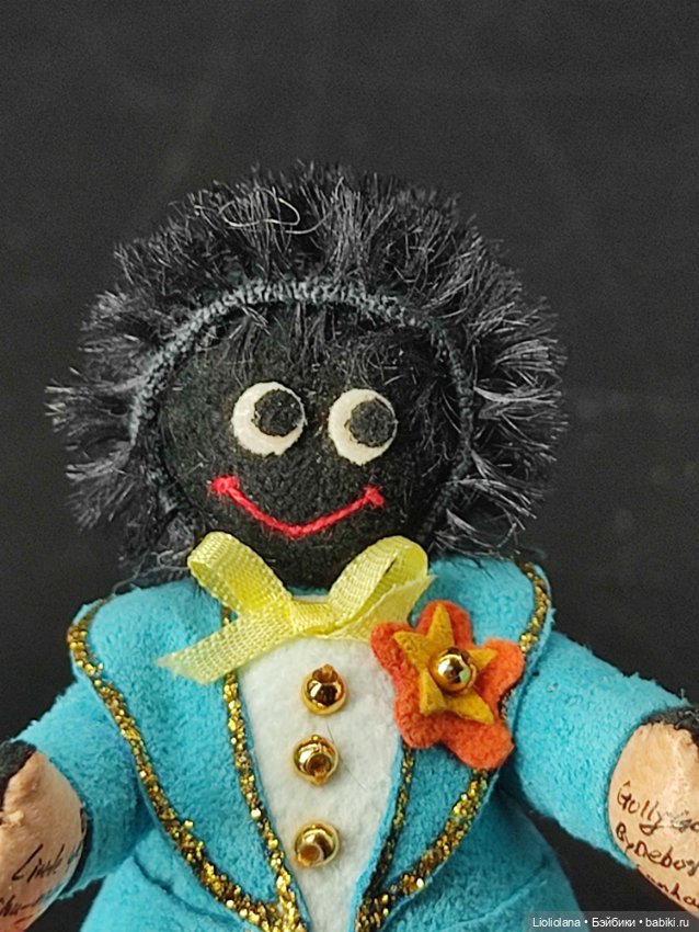 Кукла-неваляшка Голлиго от Deborah Ganham. 7 см (фото 8)