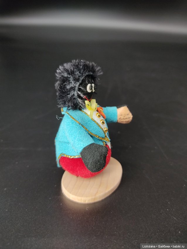 Кукла-неваляшка Голлиго от Deborah Ganham. 7 см (фото 5)