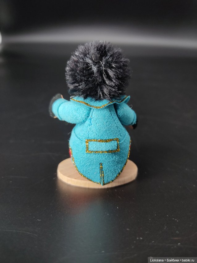 Кукла-неваляшка Голлиго от Deborah Ganham. 7 см (фото 4)