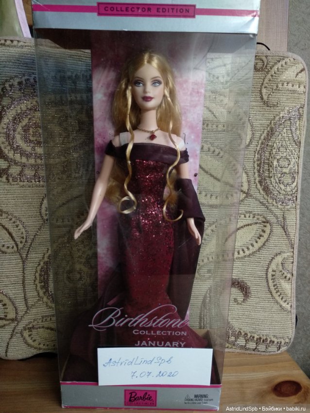 january birthstone barbie