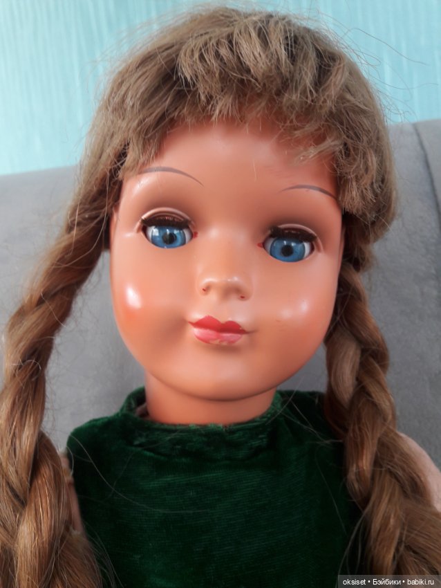 Очень красивая редкая кукла 50х годов, Германия (фото 7)