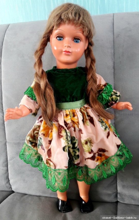 Очень красивая редкая кукла 50х годов, Германия (фото 2)