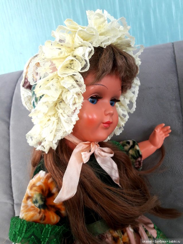Очень красивая редкая кукла 50х годов, Германия (фото 9)