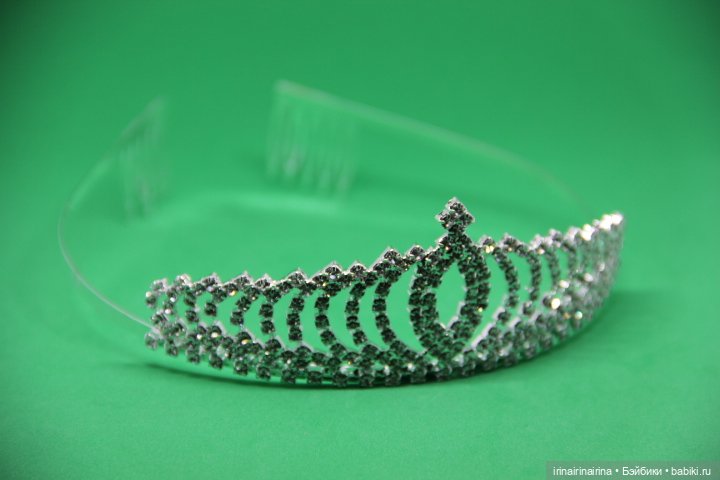 Ободок-корона на крупную голову (фото 4)