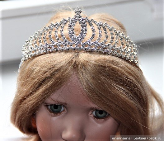 Ободок-корона на крупную голову (фото 3)