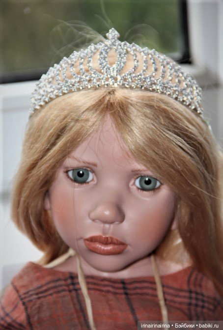 Ободок-корона на крупную голову