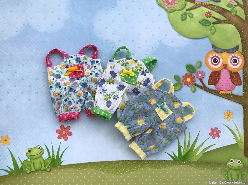 Распродажа середины лета! Комбинезончики на Пукифи, Лати (фото 4)