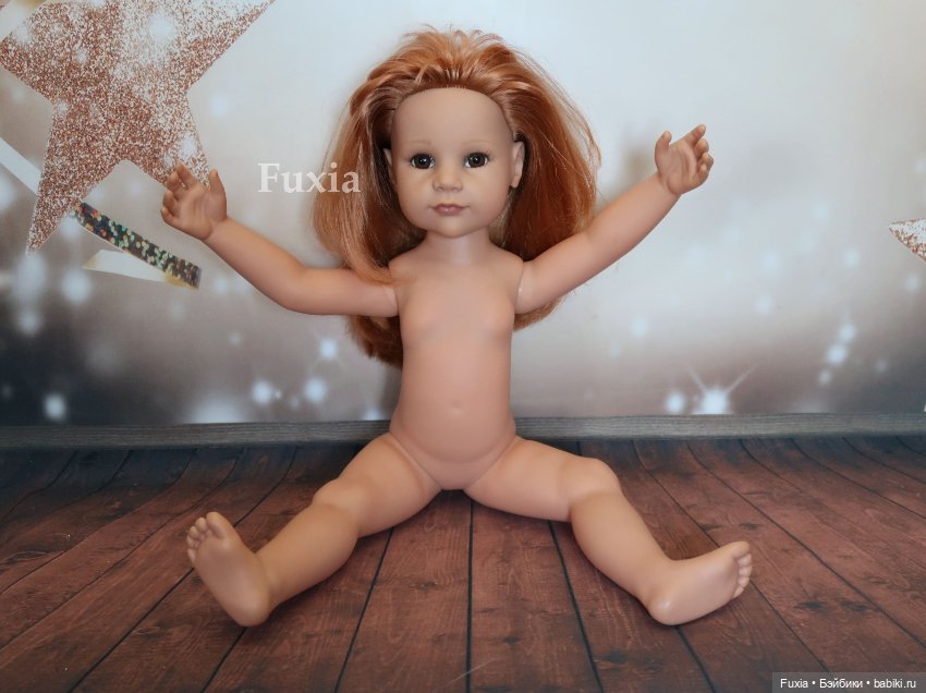 Рыженькая Сара от Готц (Gotz) 2004 года нюд