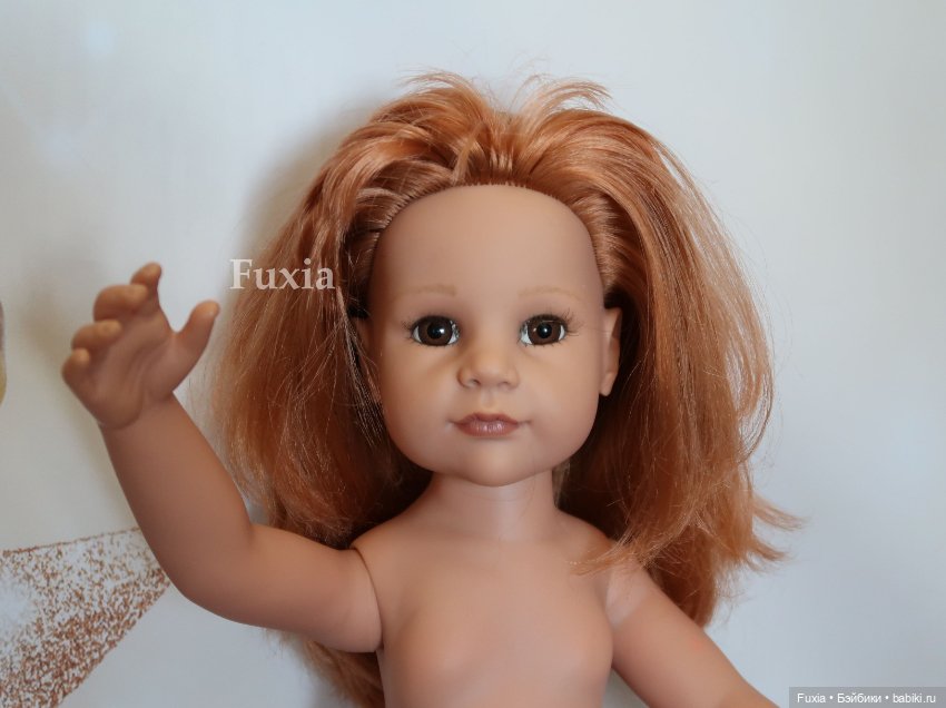 Рыженькая Сара от Готц (Gotz) 2004 года нюд