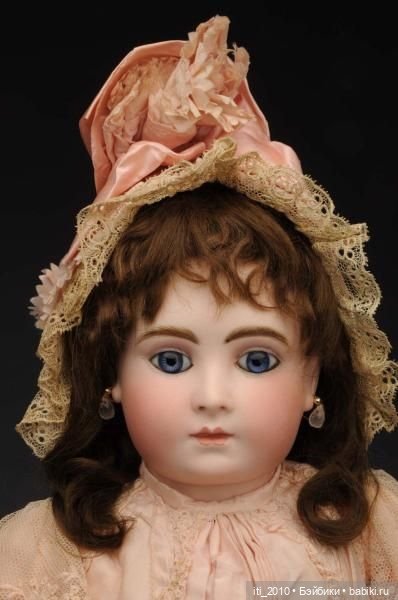 Отличного качества РЕПЛИКА ГОЛОВЫ антикварной куклы HALLOPEAU (Халлопо) от Margaret Ann Wolf-Wilson