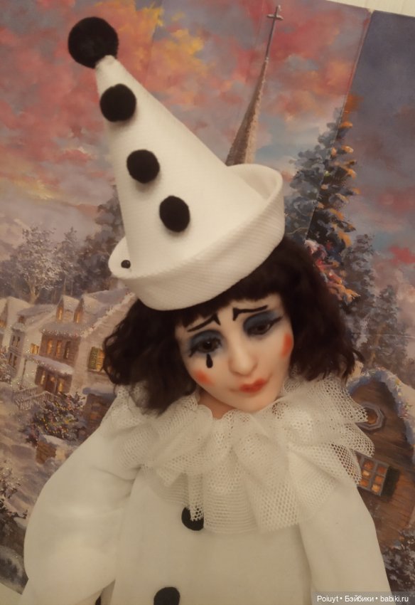 Идеи на тему «Пьеро» () | клоуны, художественные куклы, куклы