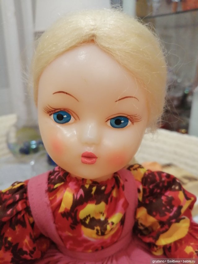 Винтажная кукла чайница - на чайник СССР- (фото 5)