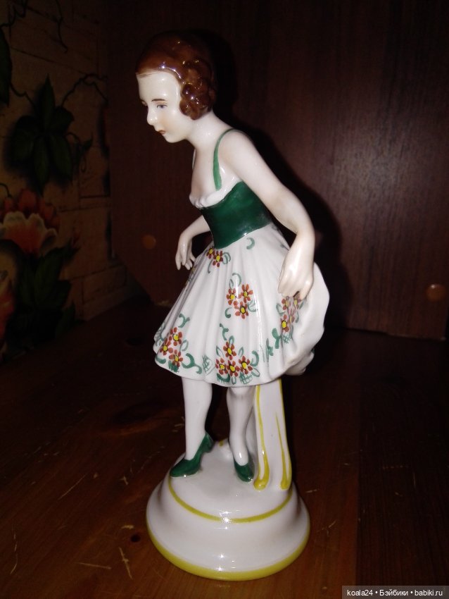 Статуэтка Германия Балерина, девочка. Фолькштет (фото 5)