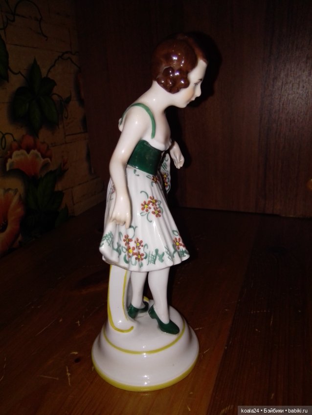 Статуэтка Германия Балерина, девочка. Фолькштет (фото 3)