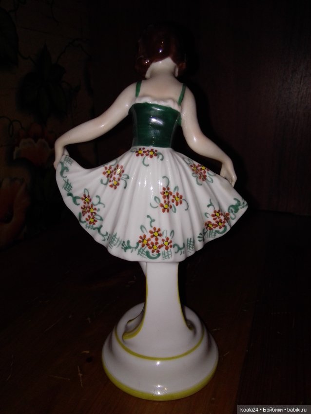 Статуэтка Германия Балерина, девочка. Фолькштет (фото 4)