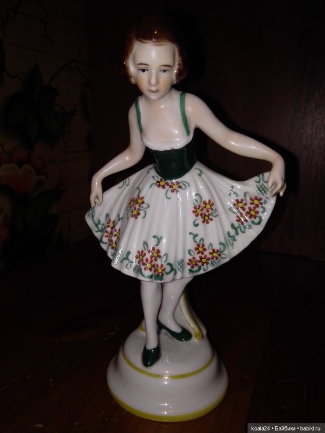 Статуэтка Германия Балерина, девочка. Фолькштет (фото 7)