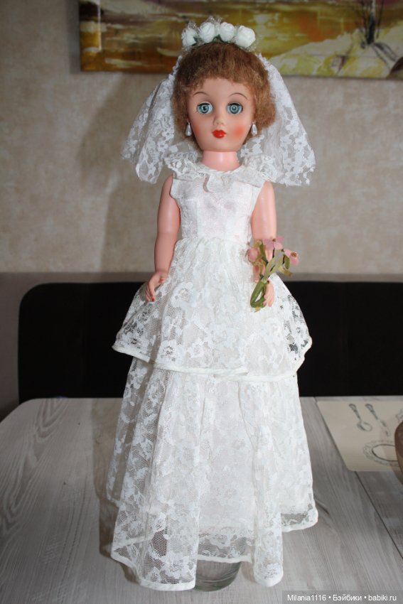 Кукла невеста от американской компании Roberta 50-60г