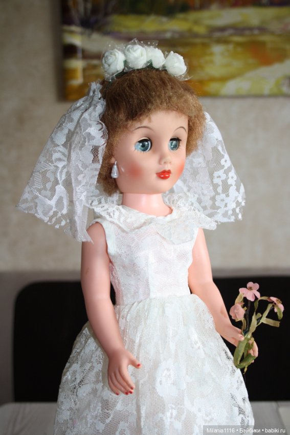 Кукла невеста от американской компании Roberta 50-60г (фото 6)