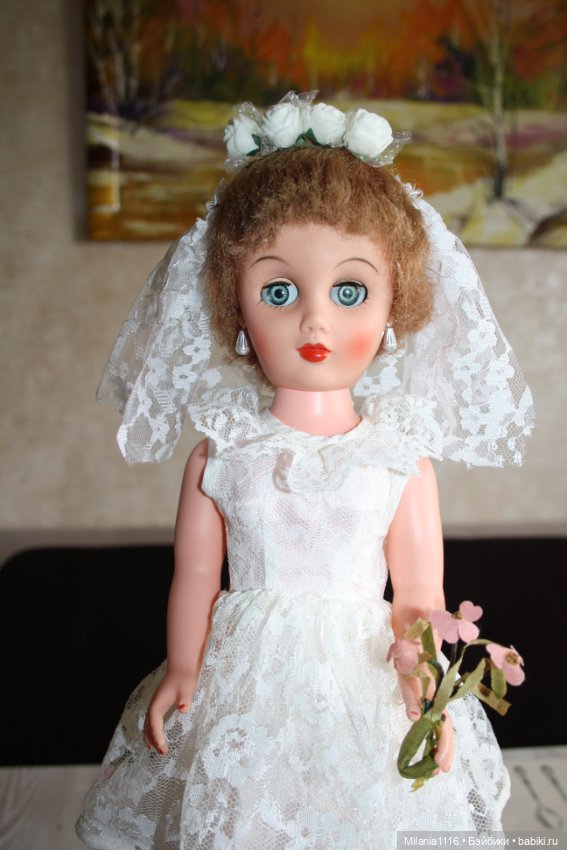 Кукла невеста от американской компании Roberta 50-60г (фото 4)