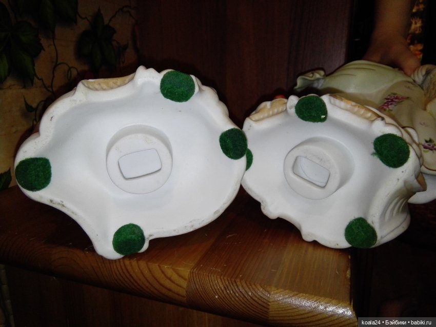 Большие интерьерные статуэтки, пара. Дама и кавалер. Бисквит (фото 5)