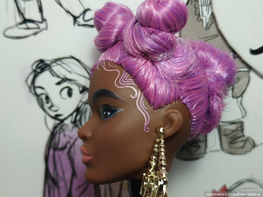 Голова Барби БМР 1959 2 волна петит (фото 4)