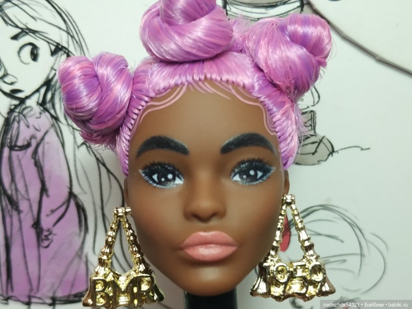 Голова Барби БМР 1959 2 волна петит (фото 9)