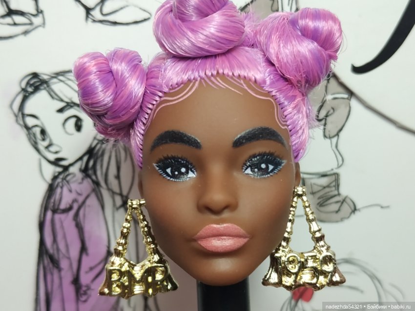 Голова Барби БМР 1959 2 волна петит (фото 2)