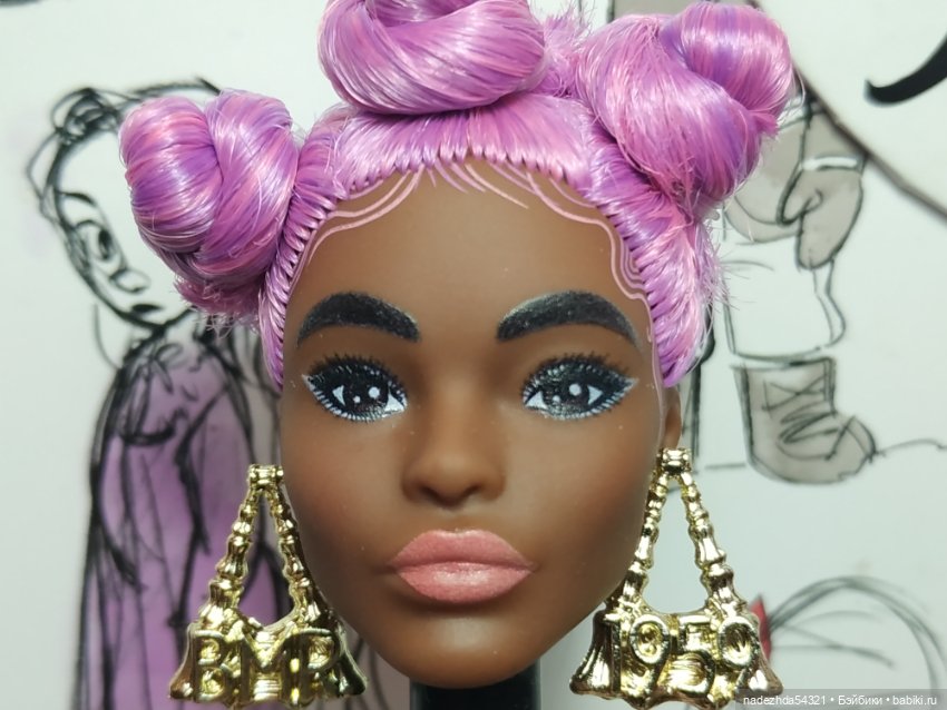 Голова Барби БМР 1959 2 волна петит (фото 6)