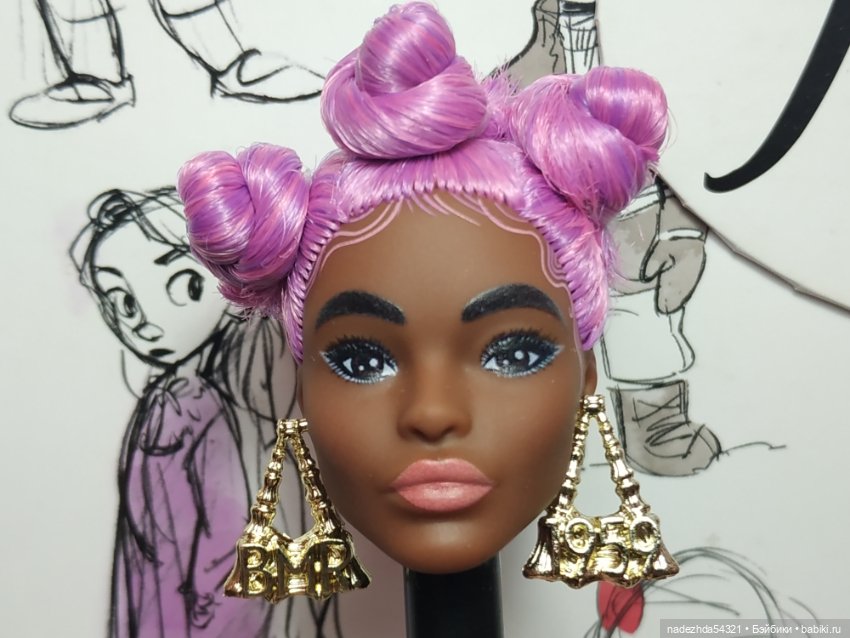 Голова Барби БМР 1959 2 волна петит