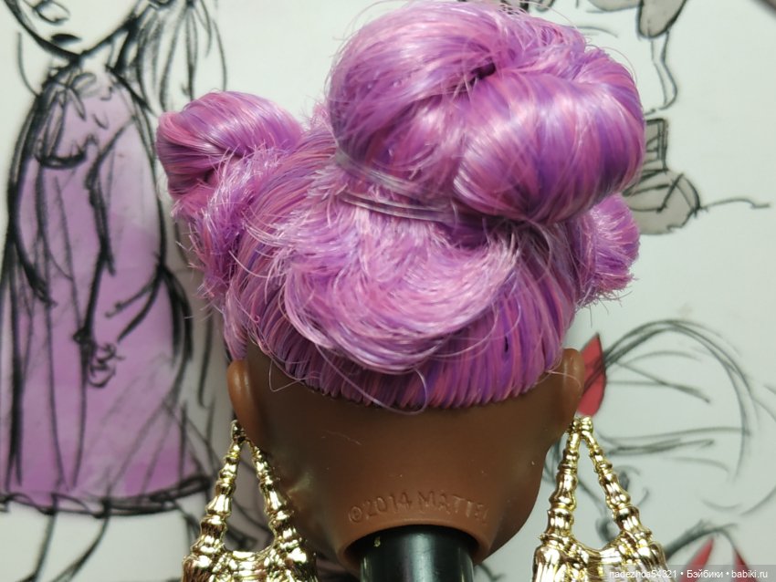 Голова Барби БМР 1959 2 волна петит (фото 10)