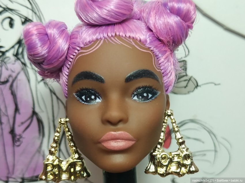 Голова Барби БМР 1959 2 волна петит (фото 8)