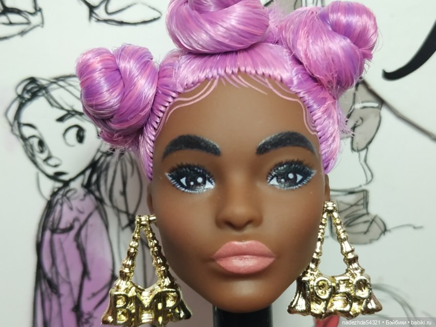 Голова Барби БМР 1959 2 волна петит (фото 3)