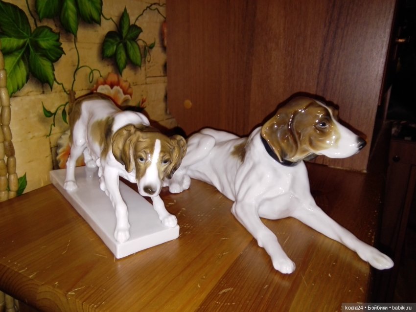 Статуэтка Германия Собака Пойнтер Карл Энс (фото 9)