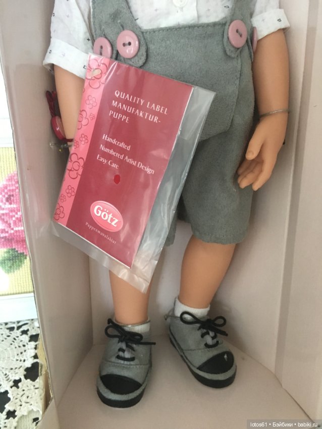 Gotz Johann — Коллекционные куклы (фото 4)