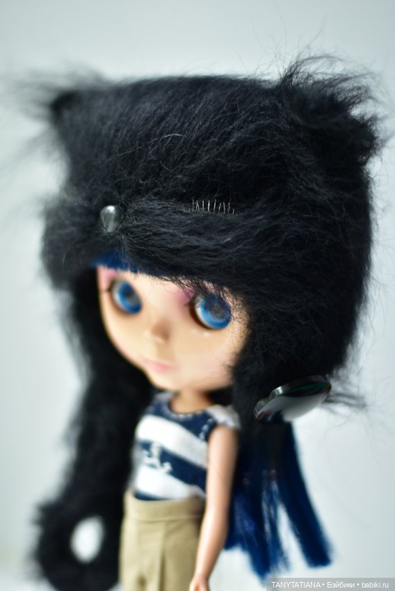Зверошапка для куклы Blythe Блайз (фото 3)