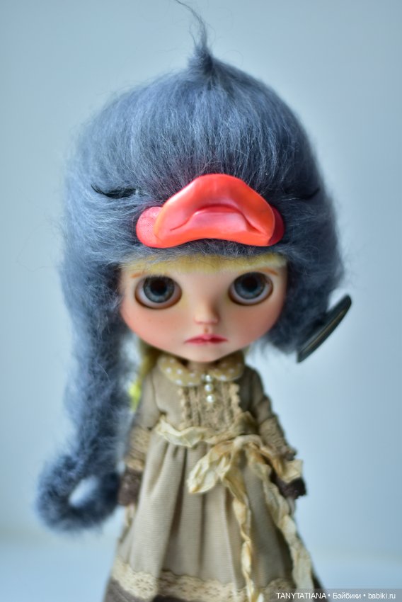 Зверошапка для куклы Blythe Блайз (фото 2)