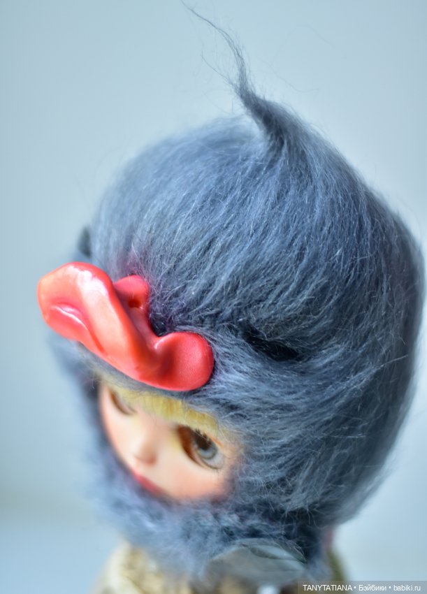 Зверошапка для куклы Blythe Блайз (фото 3)