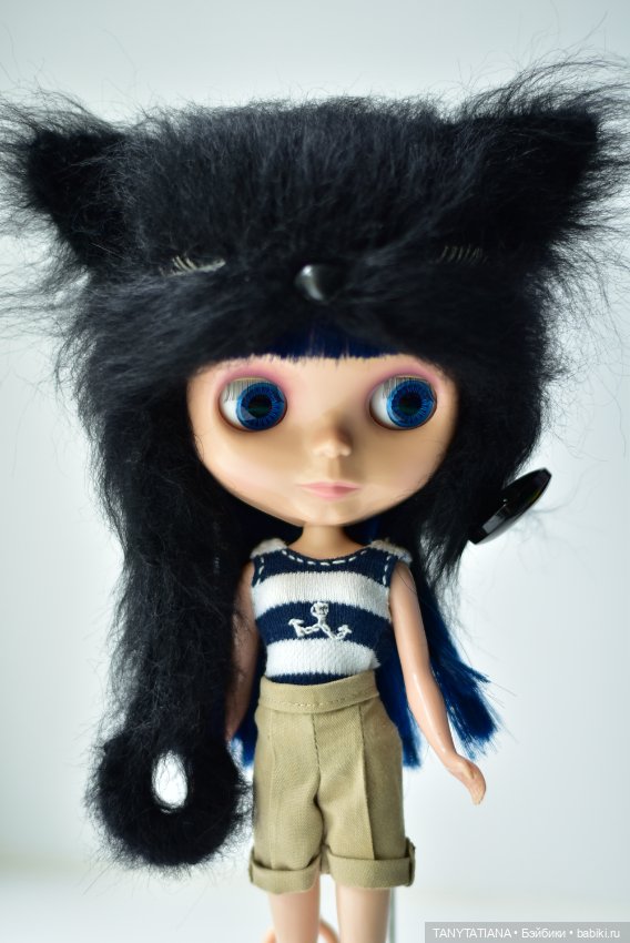 Зверошапка для куклы Blythe Блайз (фото 2)