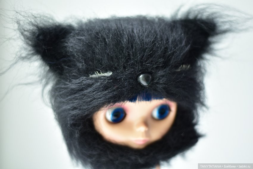 Зверошапка для куклы Blythe Блайз