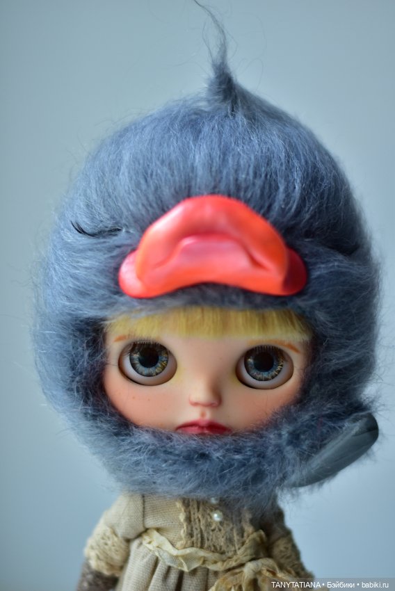 Зверошапка для куклы Blythe Блайз