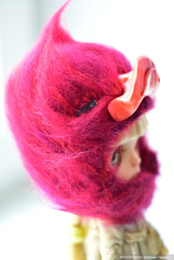 Зверошапка для куклы Blythe Блайз (фото 2)