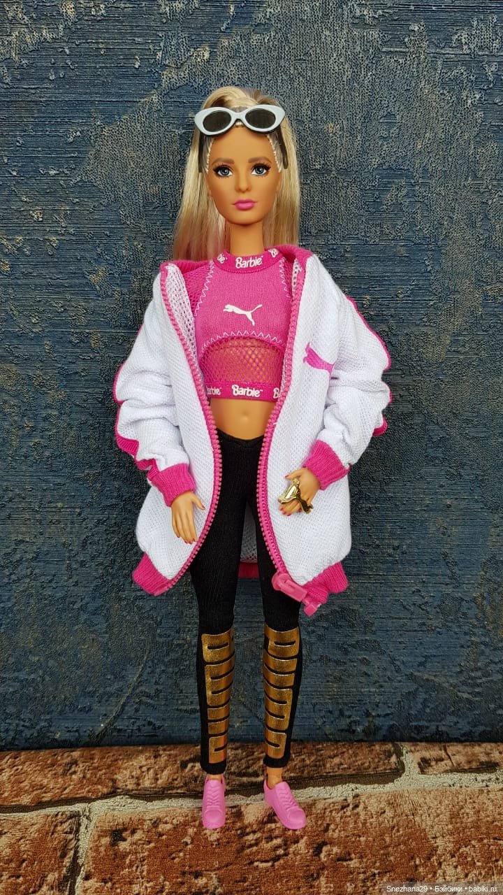 Одежда для кукол - Аутфит Барби Barbie Пума блондинка (без куклы) купить в  Шопике | Волжский (Волгоградская обл.) - 657165