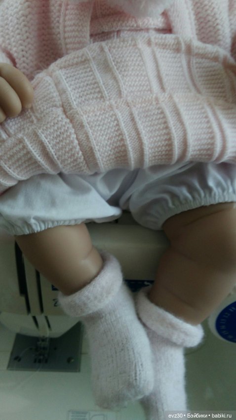 Испанская кукла Паула с мягким телом и звуковым модулем (фото 4)