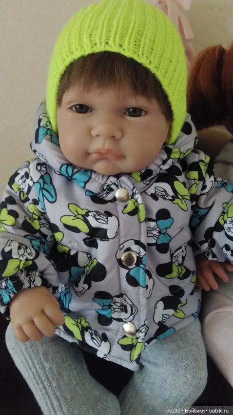 Испанская кукла Паула с мягким телом и звуковым модулем (фото 7)