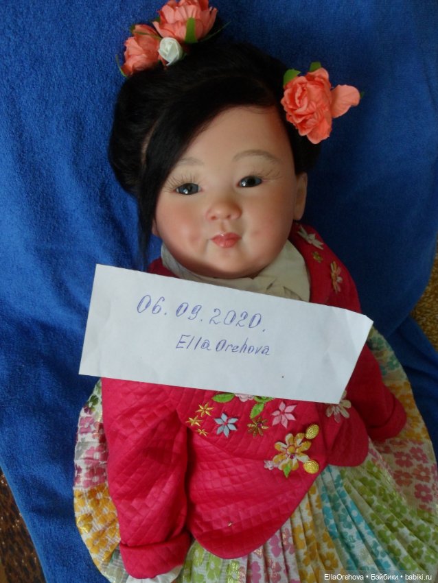 Девочка выполнена из молда Chun Mei скульптора Ping Lau