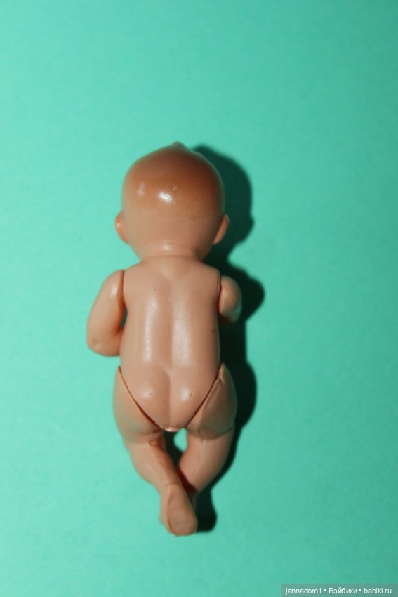 Целлулоидный малыш Caco Caho с ротиком под соску, высота 7 см (фото 5)