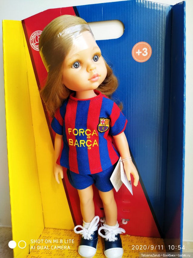 Карла футболиска от Paola Reina.Евровыпуск (фото 3)